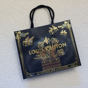 Louis Vuitton 2025 Holiday Paper Bag Small NEW